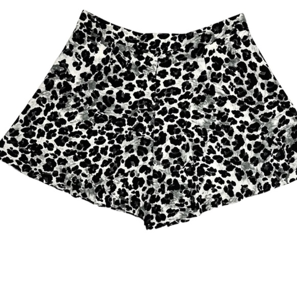 ZARA Leopard print Skort L - Picture 9 of 11